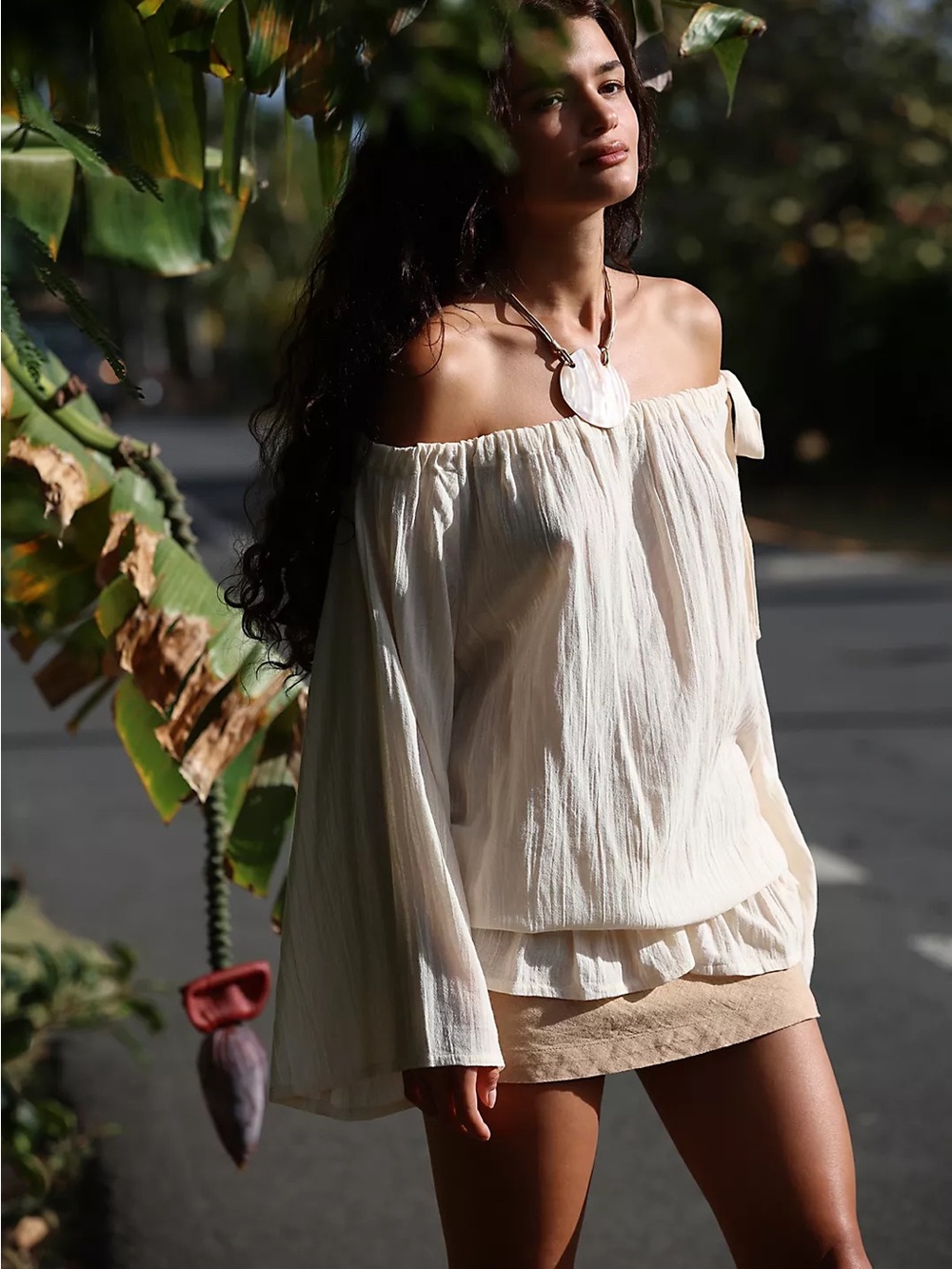 Free People Breezy Wave Tunic Small